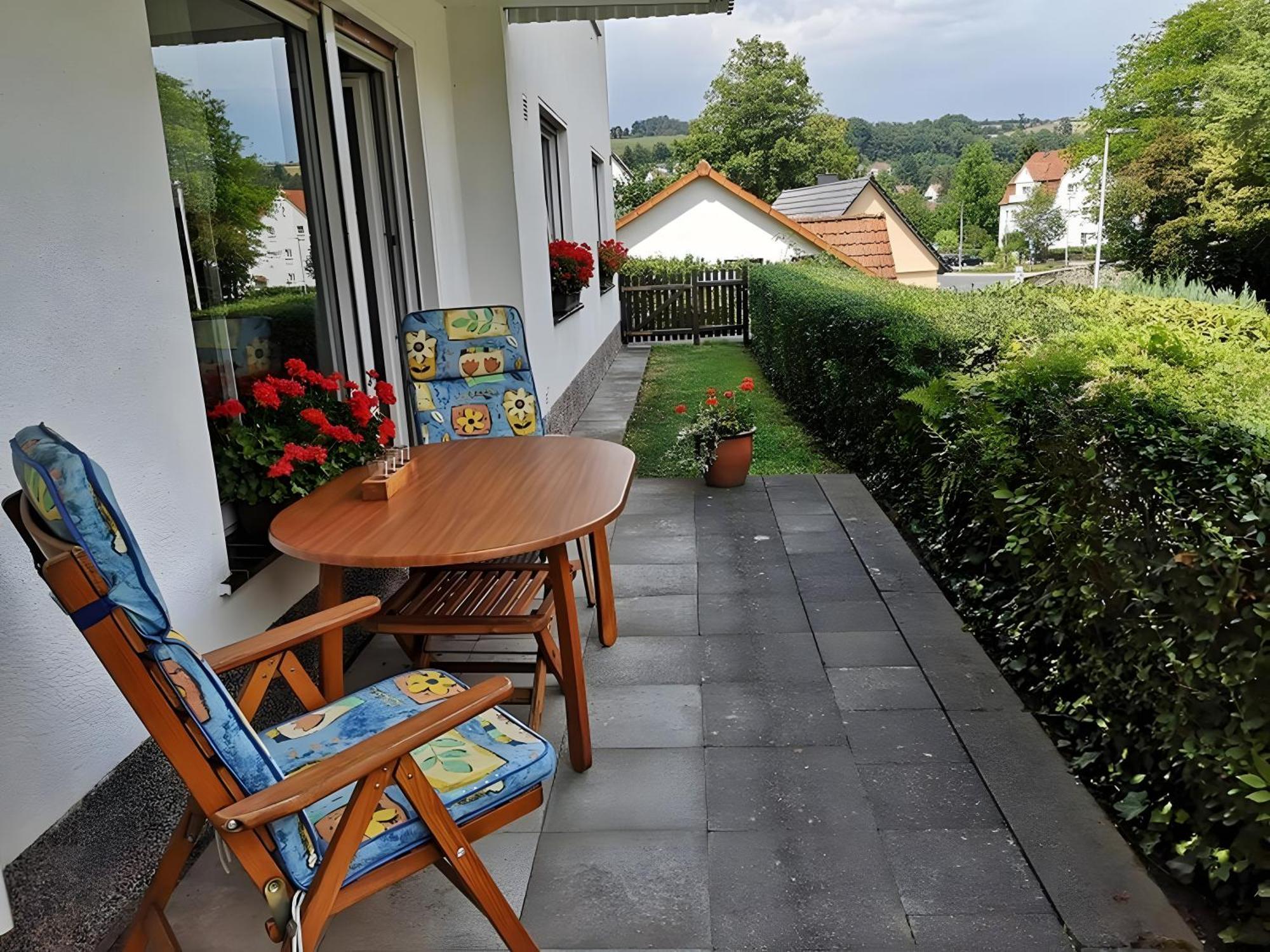 Ferienwohnung Am Schlosspark Melsungen Exterior foto